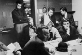 Magnum Meeting (IM with paper hat), New York, early 1960s.© Magnum Collection/Magnum Photos Magnum Meeting (IM with paper hat), New York, early 1960s.© Magnum Collection/Magnum Photos