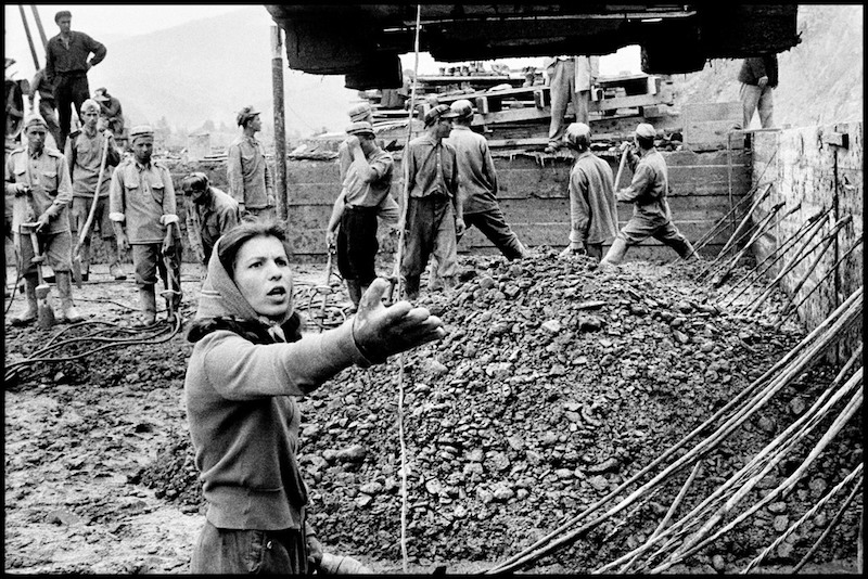 Woman engineer, hydro electric plant, Bicaz , 1958, © Inge Morath Foundation/Magnum Photos.